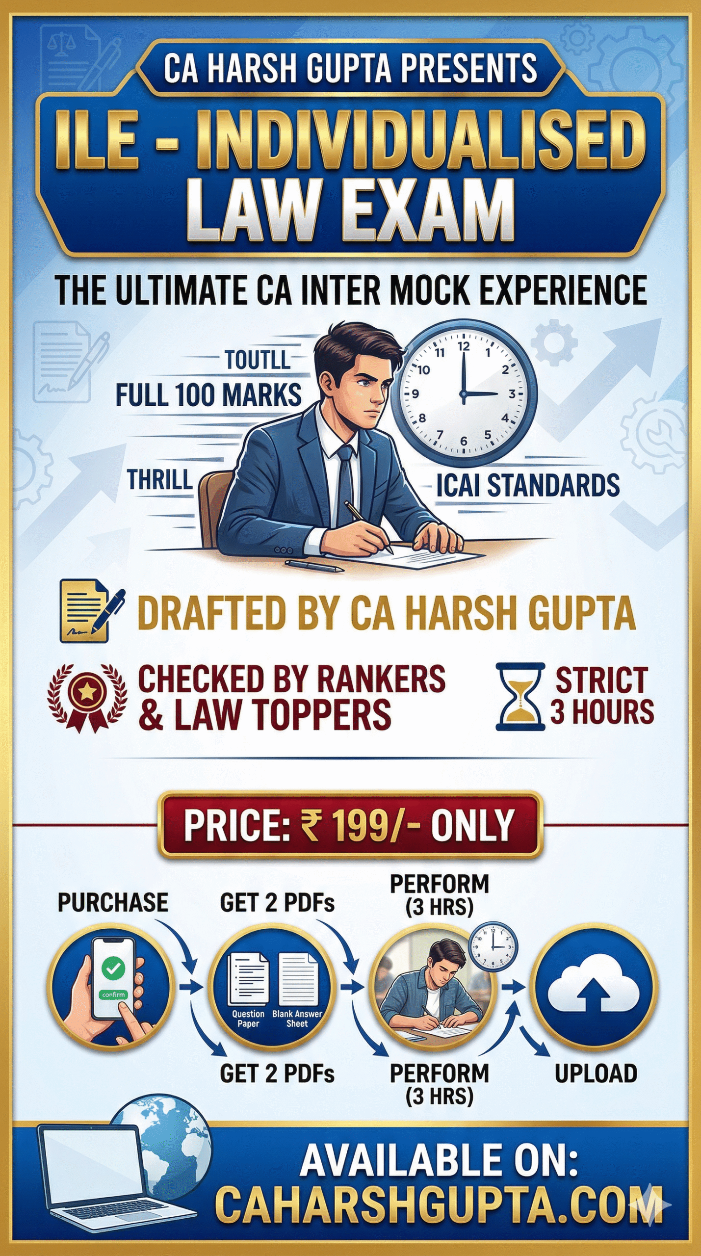 Individualised Law Exam May 2026 - By CA Harsh Gupta - Image 2