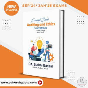 Concept Book-Auditing & Ethics-CA Surbhi Bansal | Sep'24\Jan'25