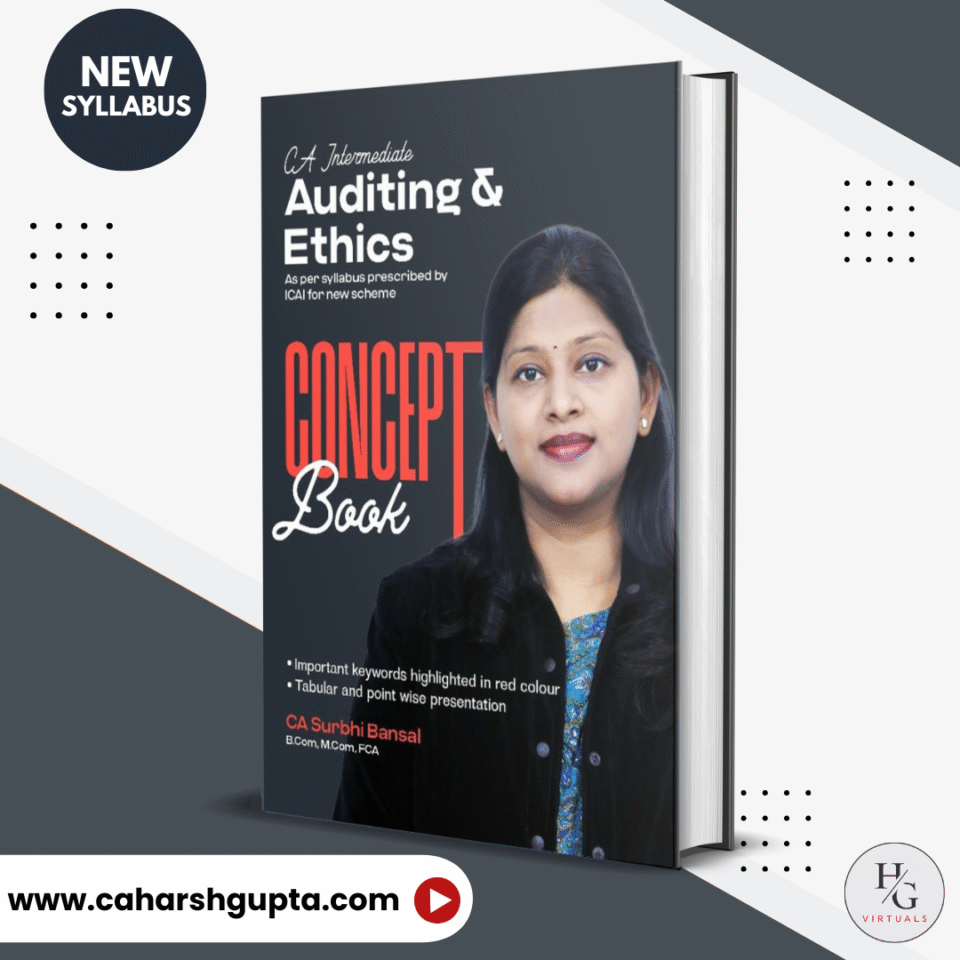Concept Book-Auditing & Ethics-CA Surbhi Bansal | May/Sep'25