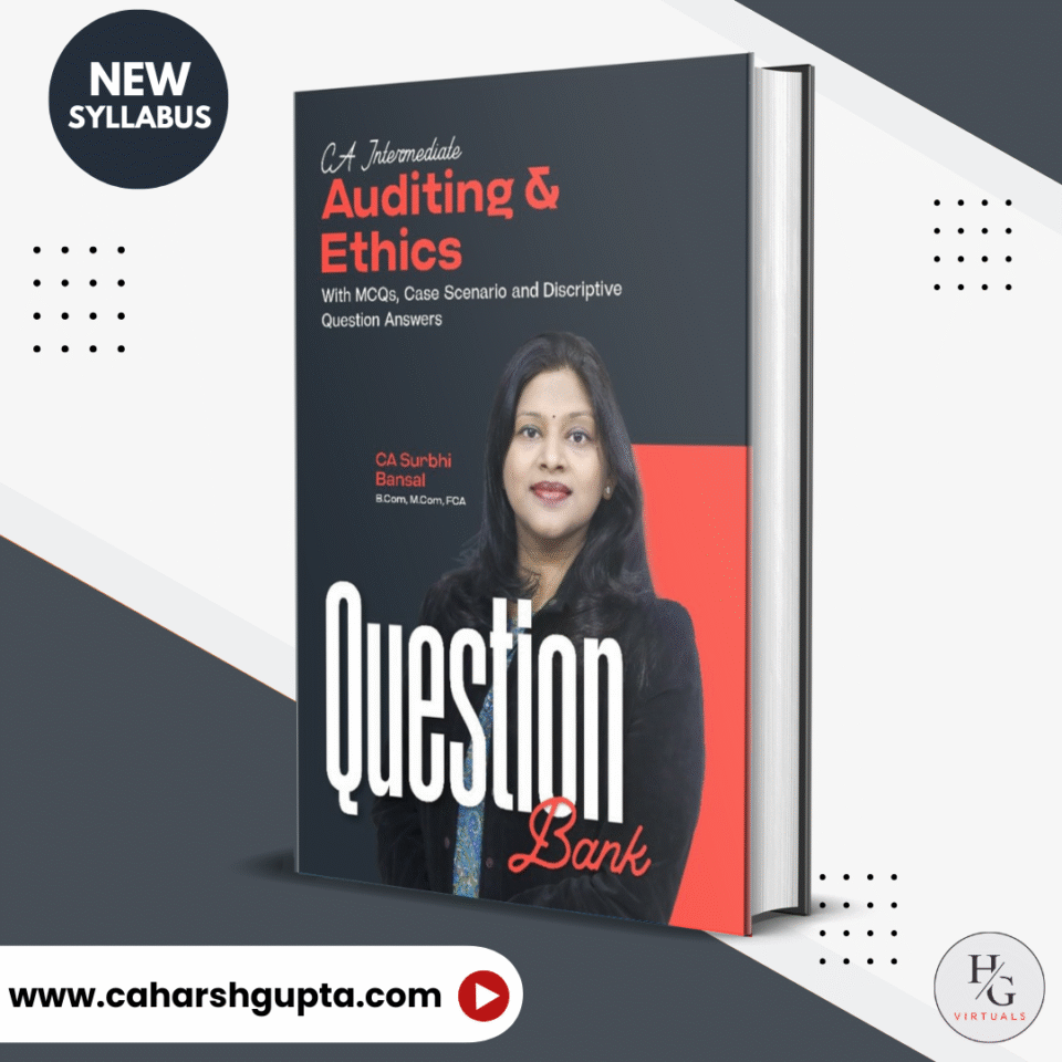 Question Bank-Auditing & Ethics-CA Surbhi Bansal | Jan/May/Sep'26