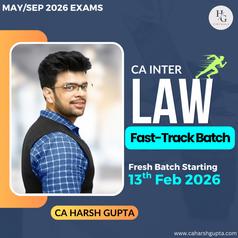 Fast-track | For May/Sep 2026 | Fresh Batch starting 13th Feb 2026 |