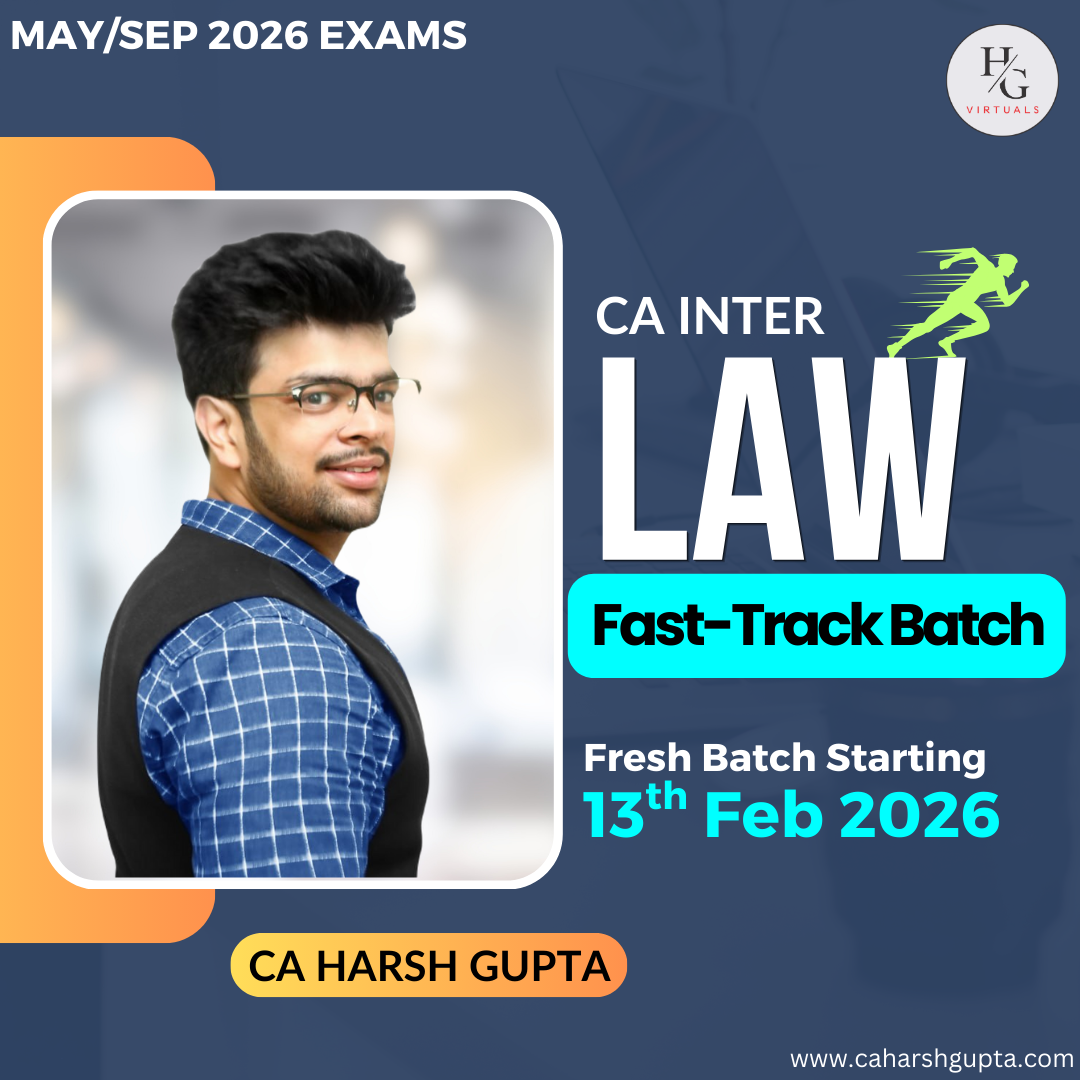 Fast-track | For May/Sep 2026 | Fresh Batch starting 13th Feb 2026 |