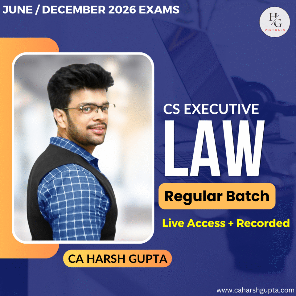 CS Executive - Full Law Batch