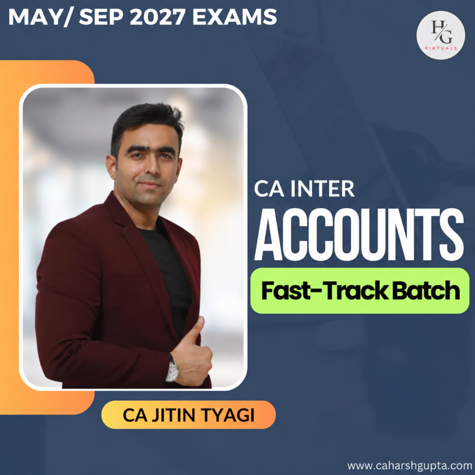 Adv Accounts | Fast Track Batch | Jan & May 2027
