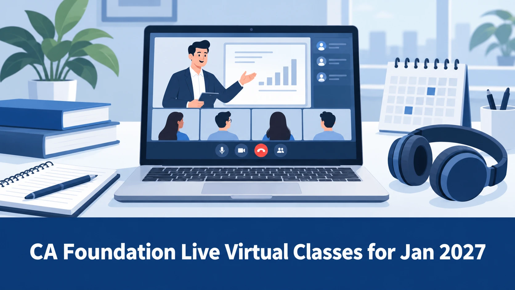 CA Foundation Live Virtual Classes for Jan 2027