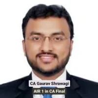 CA Gaurav Shrawagi, AIR 1 in CA Final