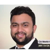 CA Mohit Gupta, AIR 1 in CA Final